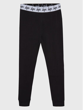 HYPE HYPE Leggings CORE21-099 Crna Slim Fit