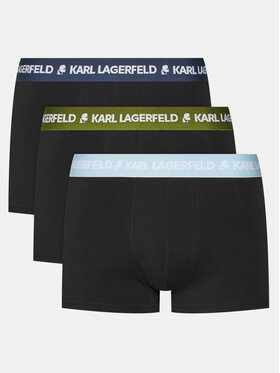 KARL LAGERFELD KARL LAGERFELD Komplet 3 par bokserek A1M47021 Kolorowy
