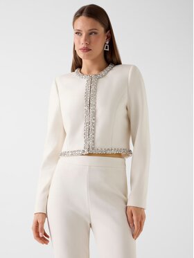 Guess Guess Marynarka 180363 Beżowy Classic Fit