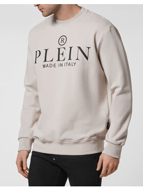 PHILIPP PLEIN PHILIPP PLEIN Bluza 463 Beżowy Regular Fit