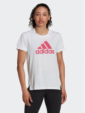 adidas adidas Technikai póló 3-Stripes Sport Brand Love T-Shirt HK6514 Fehér Regular Fit