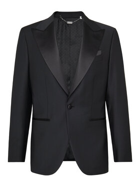 Billionaire Billionaire Marynarka 16595 Czarny Regular Fit