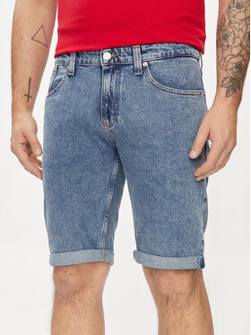 Tommy Jeans Tommy Jeans Джинсові шорти Ronnie DM0DM19155 Голубий Slim Fit