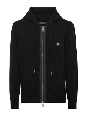 Billionaire Billionaire Bluza 14981 Czarny Regular Fit