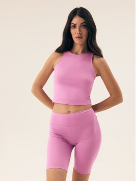 Esotiq Esotiq Szorty materiałowe 42810 Różowy Regular Fit