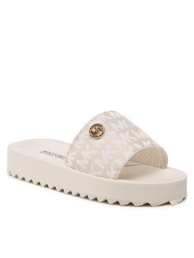 MICHAEL KORS KIDS MICHAEL KORS KIDS Klapki Stelo MK100649C Écru