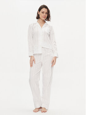 LAUREN RALPH LAUREN Lauren Ralph Lauren Pidžaama ILN92305 Valge Regular Fit