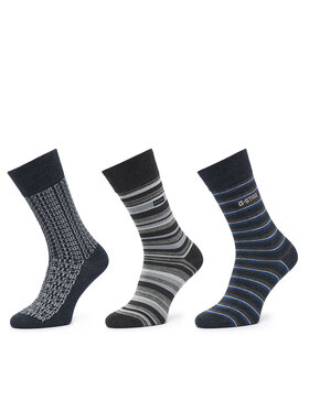 G-STAR G-STAR Ilgos kojinės CEO_AS_G-STAR_W_047_AW26 (3-PACK) Spalvota