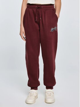 BIG STAR BIG STAR Spodnie dresowe RUBILIAP_604_350 Bordowy Jogger Fit