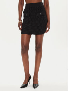 PINKO Pinko Miniszoknya Exotic 104362 A27J Fekete Regular Fit