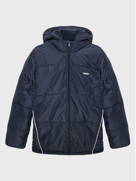 Boss Boss Kurtka puchowa J26488 D Granatowy Regular Fit