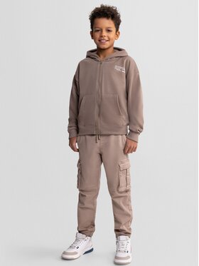 minoti minoti Bluza NOSFLEECE404 Écru Loose Fit