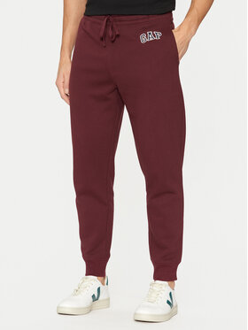 Gap Gap Teplákové kalhoty 542221-01 Červená Regular Fit