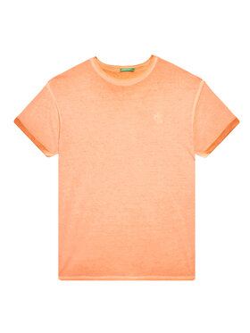 United Colors Of Benetton United Colors Of Benetton T-krekls 3085C10P9 Oranžs Regular Fit