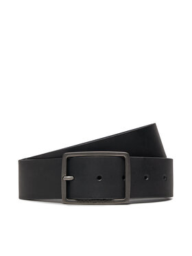 Tommy Hilfiger Tommy Hilfiger Ζώνη Ανδρική Jeans Buckle 4.0 Texture AM0AM12177 Μαύρο