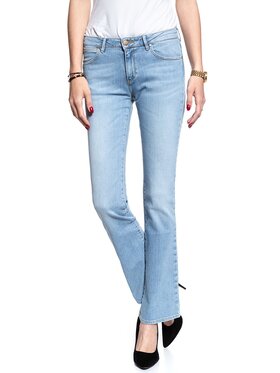 Wrangler Wrangler Jeansy BOOTCUT Niebieski Regular Fit