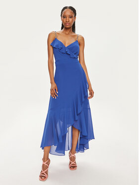 Morgan Morgan Φόρεμα καλοκαιρινό 241-RDOLY Μπλε Regular Fit