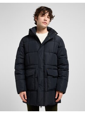 Lee Lee Kurtka zimowa Mercury Puffer Jkt Czarny Regular Fit