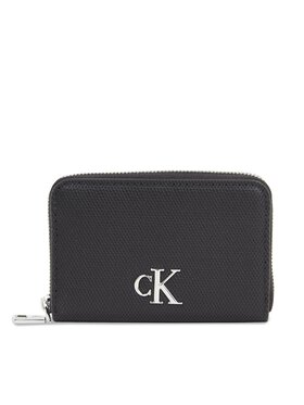 Calvin Klein Jeans Calvin Klein Jeans Portofel Mic de Damă Minimal Monogram M Zip Around T K60K611970 Negru