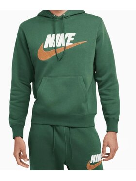 Nike Nike Bluza Club Fleece Zielony Regular Fit
