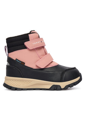 Tommy Hilfiger Tommy Hilfiger Sniego batai Velcro Bootie T1A5-34048-1592 M Juoda