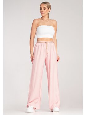 FIGL FIGL Pantaloni di tessuto M1149 Rosa Comfort Fit