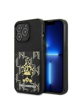 KARL LAGERFELD KARL LAGERFELD Etui na telefon iPhone 13 Pro Czarny