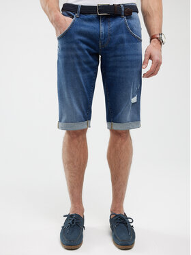 BIG STAR BIG STAR Kurtka jeansowa CONNER Niebieski Basic Fit