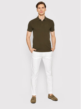 Boss Polo Majica Prime 50468576 Zelena Slim Fit