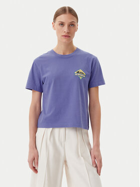 Quiksilver Quiksilver T-särk EQWZT03181 Lilla Relaxed Fit