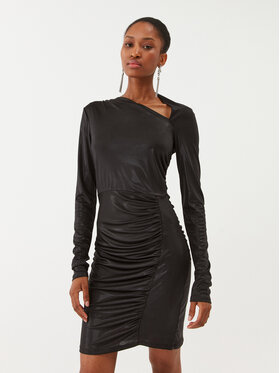 Patrizia Pepe Patrizia Pepe Koktejlové šaty 8A1155/J135-K103 Čierna Slim Fit