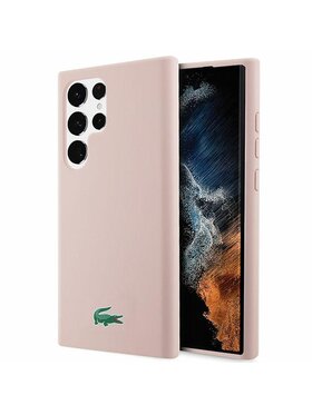 Lacoste Lacoste Etui na telefon S23 Ultra Różowy
