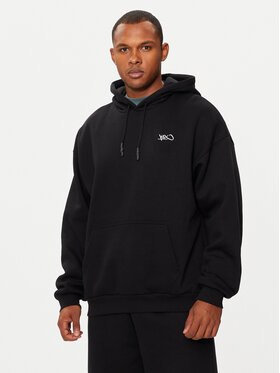 K1X K1X Majica dugih rukava Logo 60210167 Crna Relaxed Fit