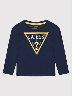 Guess Guess Μπλουζάκι N84I24 K8HM0 Σκούρο μπλε Regular Fit