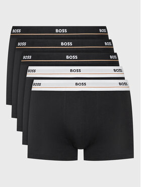BOSS Boss Sada 5 kusů boxerek Essential 50475275 Černá