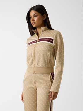 Guess Guess Bluza 181487 Beżowy Classic Fit