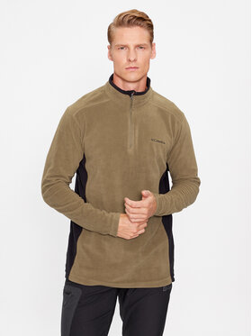 Columbia Columbia Fleecová mikina Klamath Range™ II Half Zip 1352472 Hnědá Regular Fit