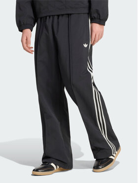 adidas adidas Spodnie materiałowe 161544 Czarny Oversize