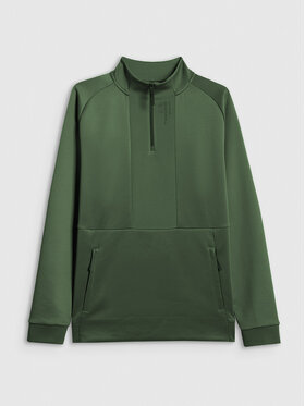 4F 4F Bluza techniczna ATHLETIC Khaki Regular Fit