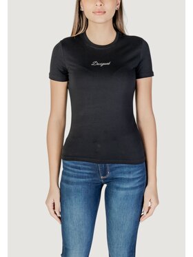 Desigual Desigual Тишърт TS_PARANÁ Черен Shirt Fit