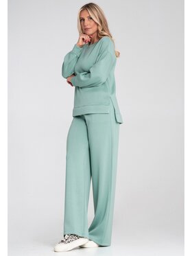 FIGL FIGL Tepláková souprava M1250 Zelená Regular Fit