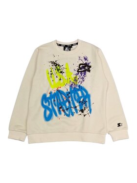 Starter Starter Felpa q-bab-69475 Beige Regular Fit