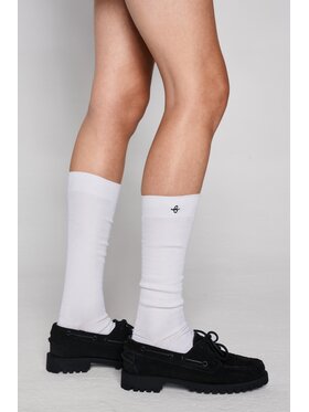 B SIDES B SIDES Podkolanówki MERINO UNISEX Biały