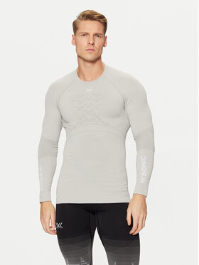 X-Bionic X-Bionic Termo bielizeň vrchné diely Energy Accumulator 4.0 Shirt Lg Sl EA-WT06W19M Sivá Slim Fit