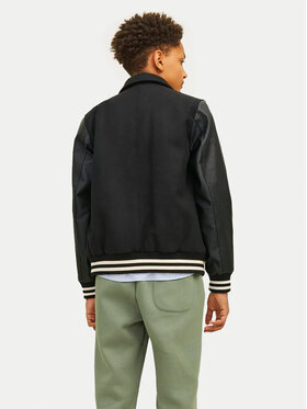 Jack&Jones Junior Bomber Jakna Carter 12261333 Črna Regular Fit