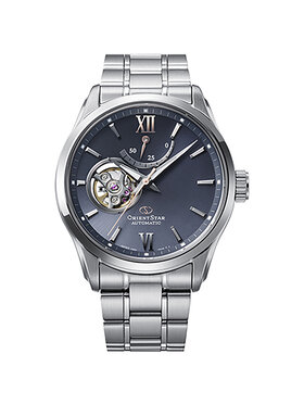 Orient Star Orient Star Zegarek RE-AT0021L00B Srebrny