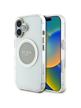 Guess Guess Etui na telefon Apple iPhone 16 Szary