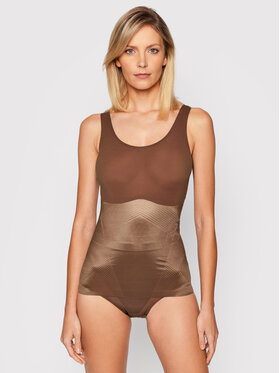 SPANX SPANX Modelujúca bielizeň horné diely Thinstincts® 2.0 10258R Hnedá