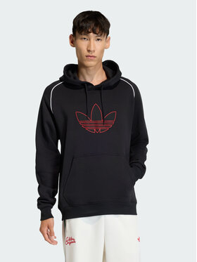 adidas adidas Bluza 159206 Czarny Loose Fit
