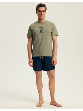 Henderson Henderson Piżama 43462 Zielony Regular Fit